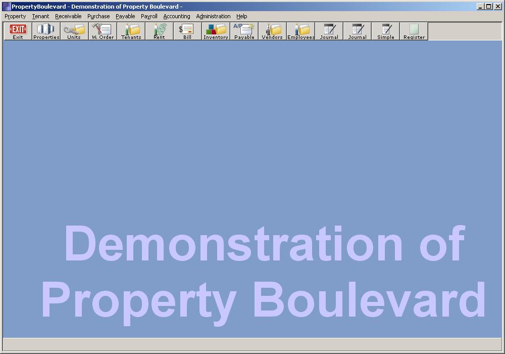 Click to view Property Boulevard 16.01 screenshot